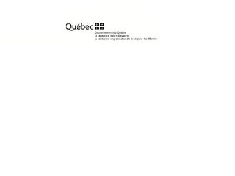 Les dessertes aériennes régionales : Communiqué du gouvernement du Québec