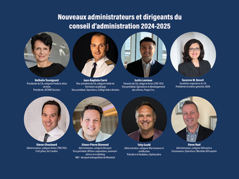 Composition du nouveau conseil d'administration 2024-2025 pour diriger l'Association 